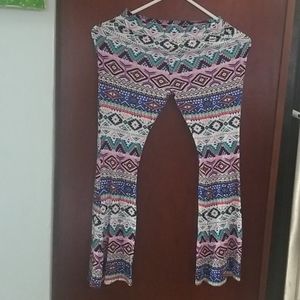 💝Random Hearts wide colorful leggings